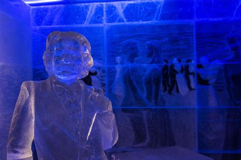 Captivating Ice Sculptures at Magic Ice Bergen